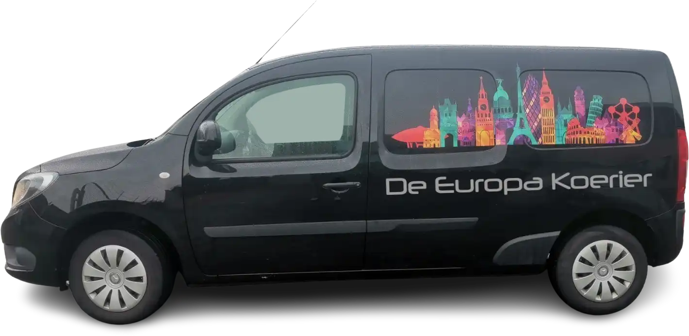Bestelwagen - Koerier van Venlo naar Telford